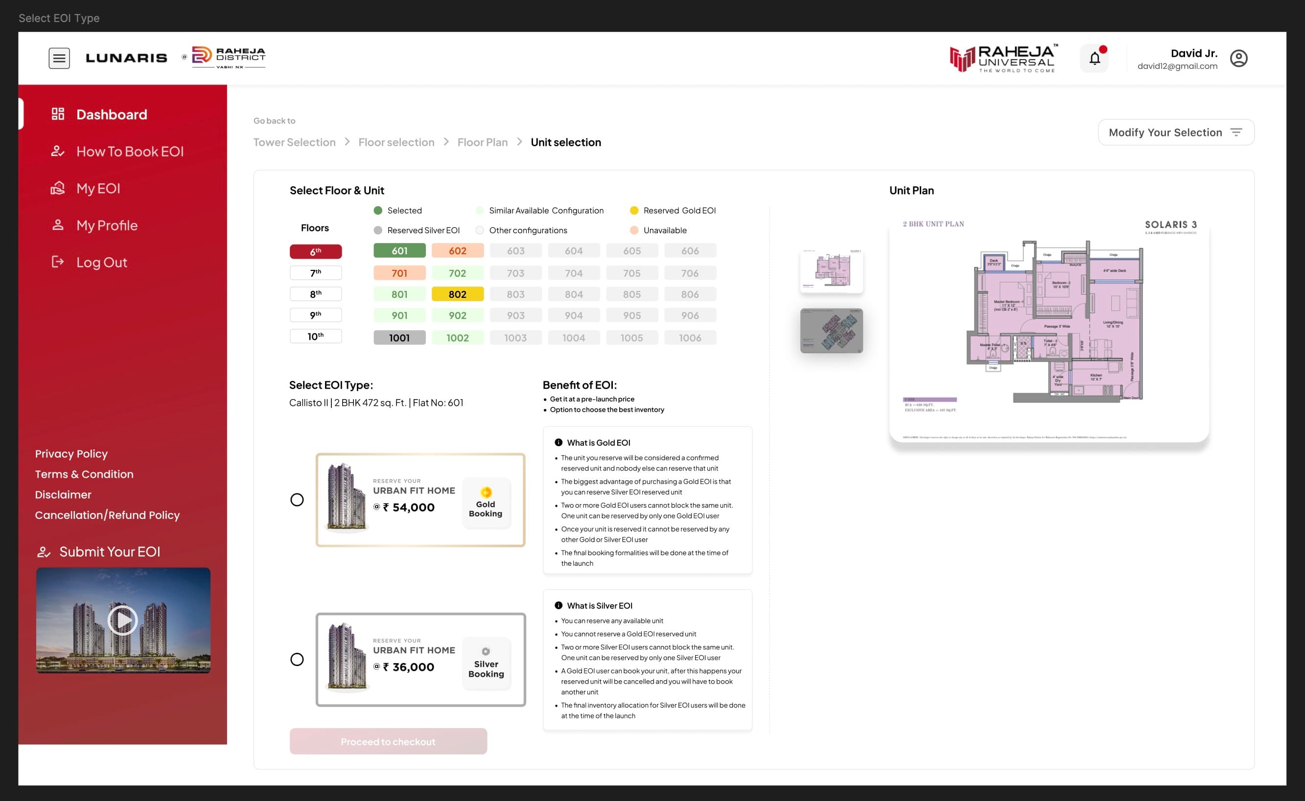 Raheja Universal, floor plan.